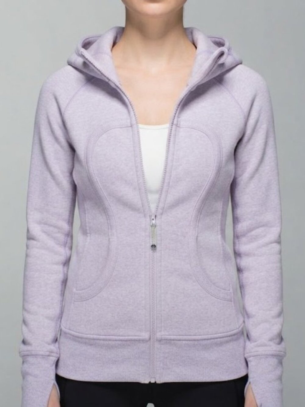 Lululemon Lavender Scuba Full-Zip Hoodie